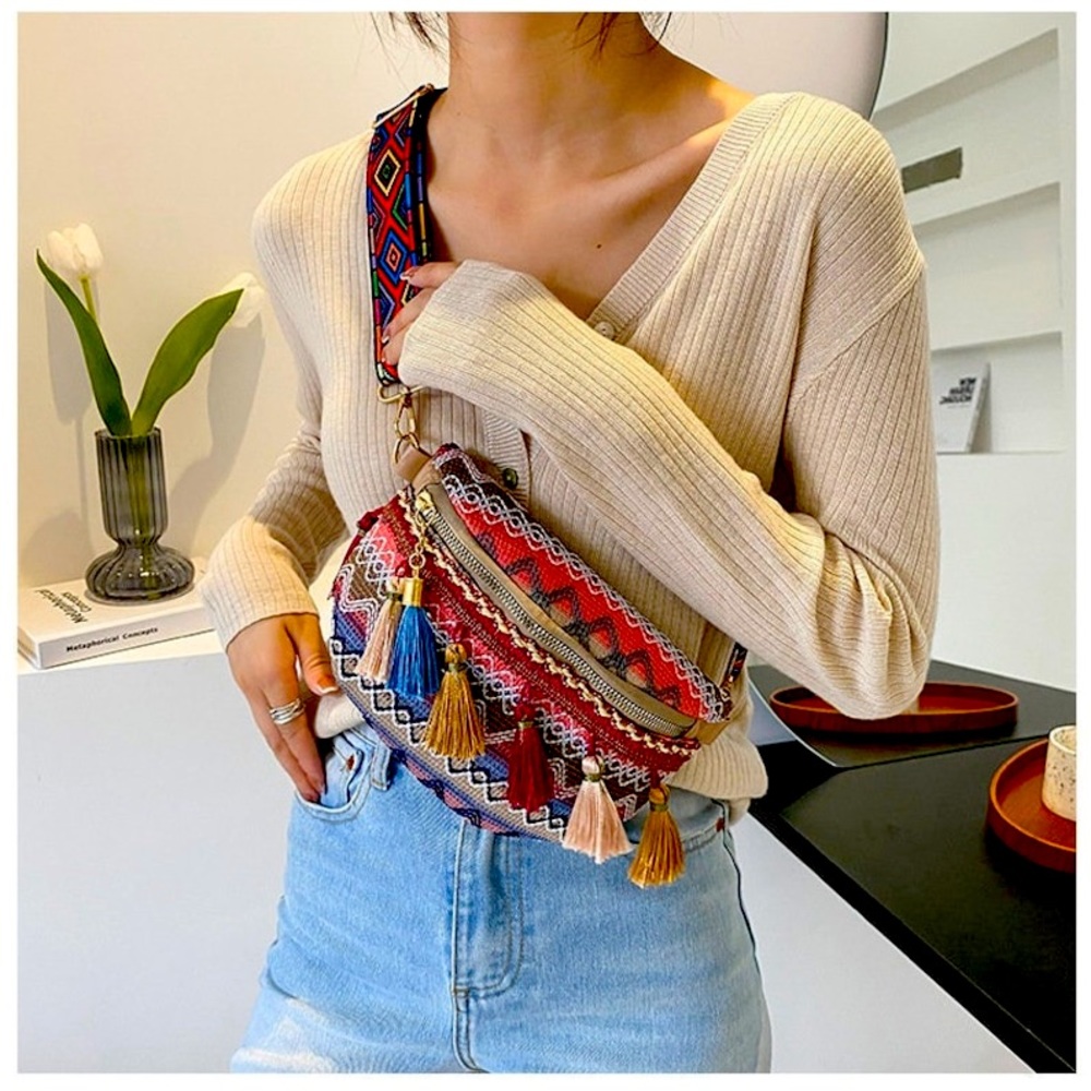 NWT- Boho Belt Bag